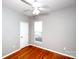 Cozy bedroom with a ceiling fan, window, and ample space for relaxation and rest at 3040 Azalea Dr, Indian Land, SC 29707