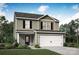 Charming two-story home showcasing a well-manicured lawn and a two car garage at 3340 Burberry Dr, Gastonia, NC 28052