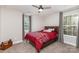 Cozy bedroom featuring carpet, natural light, and neutral decor at 4237 Island Fox Ln, Denver, NC 28037