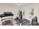 A home gym featuring ample workout equipment at 4237 Island Fox Ln, Denver, NC 28037