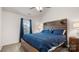 Comfortable bedroom featuring a modern bed frame, soft carpet and a large window at 505 Tea Olive Ct, Rock Hill, SC 29732
