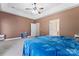 A spacious main bedroom with carpet flooring and neutral walls at 520 Steeple Chase Trl, Salisbury, NC 28144