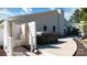 Backyard features a hot tub, outdoor shower, and patio area, perfect for entertaining guests at 7018 Huntsmaster Dr, Charlotte, NC 28277