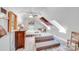 Bright bedroom with an American flag, a ceiling fan, and a comfortable seating area at 812 Timber Creek Dr, York, SC 29745