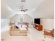 Large bonus room with plush carpet, a ceiling fan, and plenty of natural light at 812 Timber Creek Dr, York, SC 29745