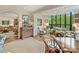 Comfortable living room featuring hardwood floors and an inviting seating arrangement at 916 Cherokee Rd, Charlotte, NC 28207