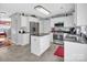 Spacious kitchen with stainless steel appliances, granite countertops, and ample cabinet space at 1002 Banaba Dr, Indian Trail, NC 28079