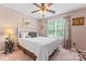 Cozy bedroom with natural light, neutral walls, and comfortable furnishings at 1009 Anduin Falls Dr, Charlotte, NC 28269