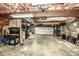 Large unfinished basement area with ample space for storage at 11024 Hunters Trace None, Charlotte, NC 28262