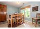 Cozy dining area with a natural light and ample seating space at 11024 Hunters Trace None, Charlotte, NC 28262