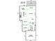 Detailed first-floor plan with primary bedroom, living room, and garage layouts at 1119 21St Ne Ave, Hickory, NC 28601