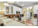 Kitchen bar featuring granite countertops, pendant lighting and modern stainless steel appliances at 1119 21St Ne Ave, Hickory, NC 28601