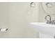 Bathroom featuring a pedestal sink and neutral wall color at 207 Aspire Cir # 46, Wingate, NC 28174