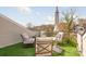 Rooftop deck featuring outdoor seating, artificial grass, and neighborhood views at 2558 Deacon Ave, Charlotte, NC 28204
