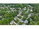 A beautiful suburban neighborhood with tree-lined streets, well-maintained lawns and mature trees at 2710 Providence Spring Ln, Charlotte, NC 28270