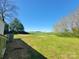 The large backyard offers an abundance of green space at 2822 Hugh Rd, Shelby, NC 28150