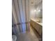 Bathroom features wallpaper, yellow sink, and a vintage aesthetic at 28344 Canton Rd, Albemarle, NC 28001