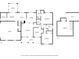 Detailed floor plan showcasing the layout with dimensions for the rooms on both the first and second floors at 3003 Eaker Dr, Cherryville, NC 28021