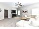 Inviting living room with a large sectional, rustic wood accents, and contemporary decor at 3057 Drummond Ave, Indian Land, SC 29707
