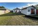 The large backyard features a shed and a small deck, perfect for outdoor activities at 36 Maple Ave, Gastonia, NC 28054