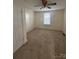 Comfortable bedroom with neutral carpet, one window and a large closet at 36 Maple Ave, Gastonia, NC 28054