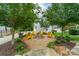 Outdoor firepit area with Adirondack chairs, perfect for relaxing and entertaining at 365 Delburg St, Davidson, NC 28036