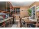 Kitchen with updated appliances and breakfast table at 3919 Sarah Dr # 14, Charlotte, NC 28217