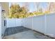 This exterior patio features privacy fencing and brick at 4015 Broadview Ln, Gastonia, NC 28056