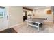 Finished basement featuring a ping pong table and an open layout with bar and dining area at 5301 Meadowcroft Way, Fort Mill, SC 29708