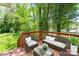 Deck with outdoor seating and a coffee table at 543 Hampton St, Rock Hill, SC 29730