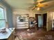 View of a bedroom with hardwood floors and a window allowing for natural light at 6000 S Main St, Salisbury, NC 28147