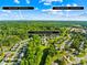 Aerial view of the neighborhood with greenery and houses at 6222 Ohaus Ct # 59, Charlotte, NC 28216