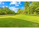 Lush backyard featuring expansive green lawn, perfect for outdoor enjoyment, recreation, and relaxation at 6222 Ohaus Ct # 59, Charlotte, NC 28216