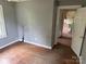 Bedroom with hardwood flooring at 6482 Taylorsville E Hwy, Hiddenite, NC 28636