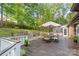Expansive backyard with a wooden deck and patio area, great for enjoying the outdoors at 6617 Wannamaker Ln, Charlotte, NC 28226