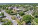 Aerial view showcasing the beautiful neighborhood surrounding the home at 709 Myrtle Dr, Rock Hill, SC 29730
