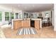 Spacious kitchen with granite countertops, black appliances, and an open layout perfect for entertaining at 8921 Magnolia Heights Ct, Charlotte, NC 28270