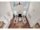 View from above of the spacious living room with high ceilings and neutral decor at 105 Runningdeer Dr, Mooresville, NC 28117