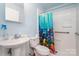 Full bathroom with walk-in shower at 109 Terrace Pl, Lincolnton, NC 28092
