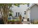 Beautiful backyard patio with outdoor seating and landscaping, perfect for relaxing or entertaining guests at 11139 Dundarrach Ln, Charlotte, NC 28277