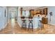 Stylish kitchen with stainless steel appliances, and a breakfast bar with seating for casual dining at 1151 Donelea Nw Ln, Concord, NC 28027