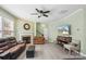 Bright living room showcasing fireplace, and an open layout perfect for entertaining and relaxation at 117 Tom Sawyer Ln, Mount Holly, NC 28120