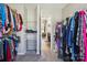 Spacious walk-in closet with ample storage and shelving, great for organization at 117 Tom Sawyer Ln, Mount Holly, NC 28120