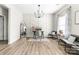 Bright office with a modern desk, elegant decor, and a minimalist aesthetic at 132 Moores Branch Rd, Mount Holly, NC 28120