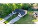 Aerial view of home with driveway, yard, and multiple parked cars at 1618 33Rd Ne Ave # 1, Hickory, NC 28601