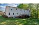 Back of home with deck, patio, and multiple windows at 1618 33Rd Ne Ave # 1, Hickory, NC 28601