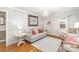 Bright living room with hardwood floors and stylish decor at 204 Myers St, Fort Mill, SC 29715
