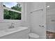 Clean bathroom featuring a white vanity and natural lighting at 205 Mcgregor Rd, Gastonia, NC 28056