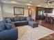 Comfortable living room adjacent to a sleek kitchen, perfect for entertaining and Gathering gatherings at 485 Hilltop Rd, Oakboro, NC 28129