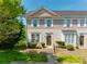 Charming townhome featuring a well-maintained facade, front lawn, and welcoming entrance at 542 Goldstaff Ln, Charlotte, NC 28273